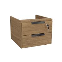 Gaveteiro p/ Escritório Versátil 2001A 2 Gavetas e 1 c/ Chave Itapuã - Kappesberg - 1