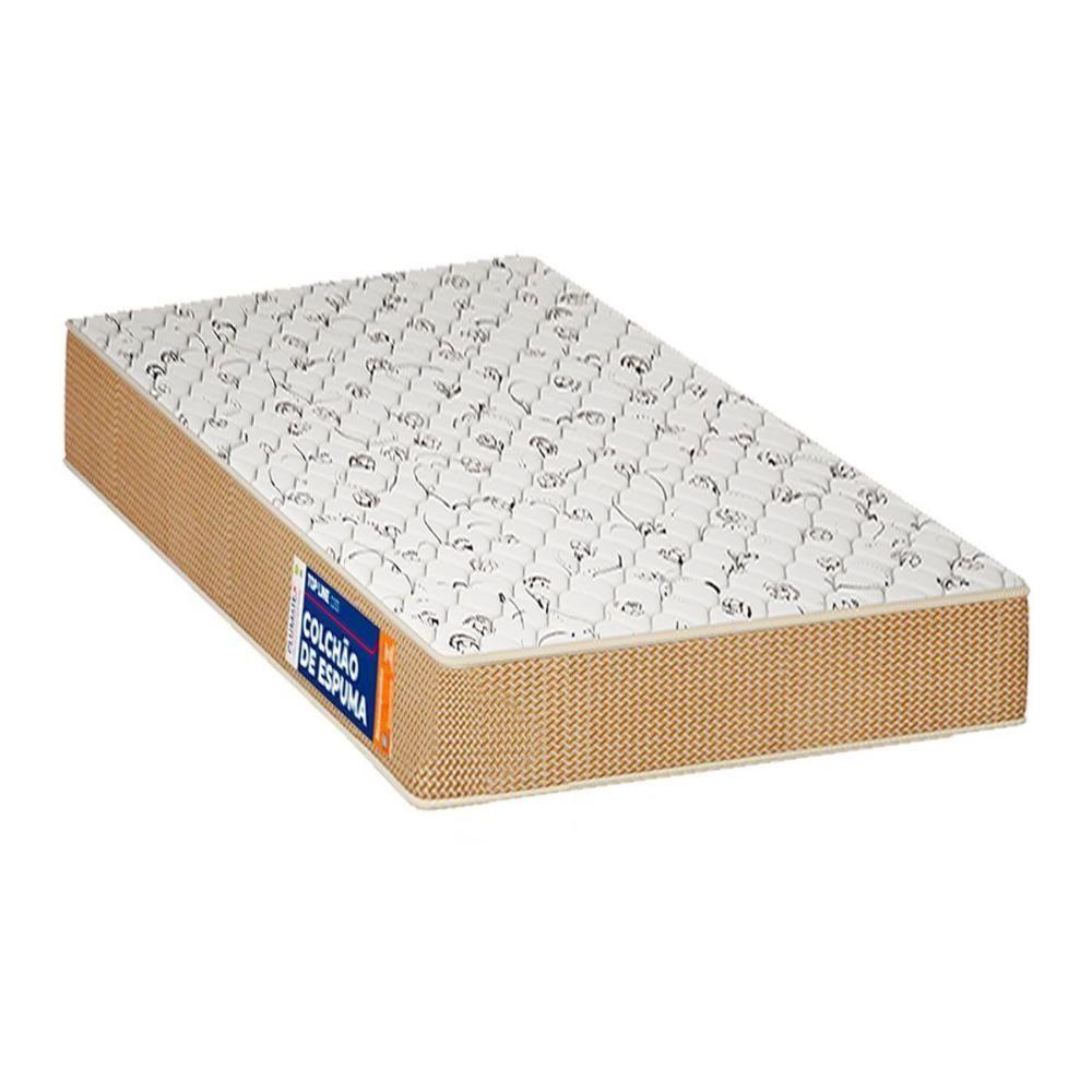 Colchão Solteiro Espuma D45 Top Line (88x188x14) - Plumatex - 1