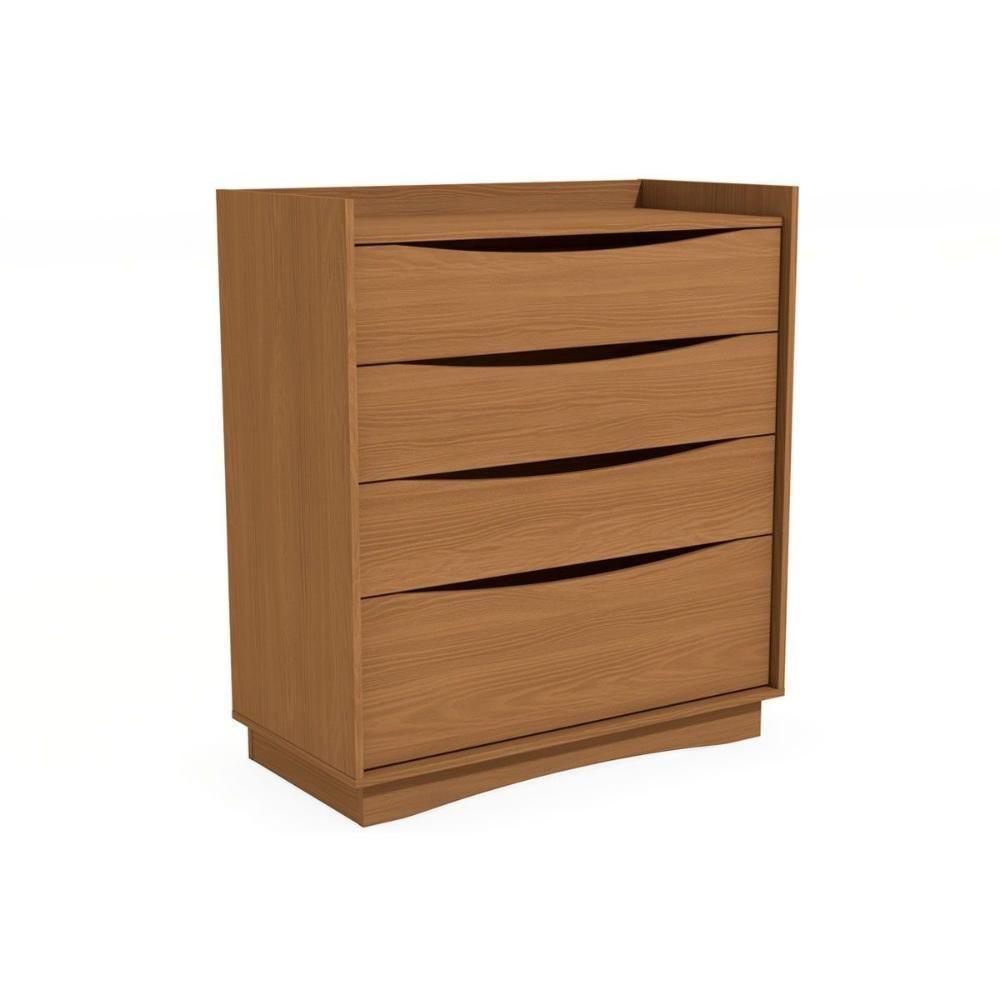 Cômoda Casal M260 c/ 4 Gavetas Canela - Kappesberg - 1