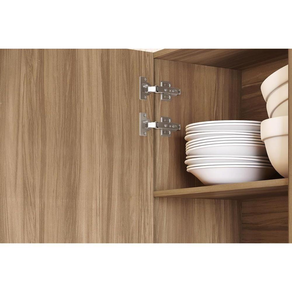 Armário Multiuso Lavanderia Rainha c/ 2 Portas e 2 Gavetas 70cm Branca - Nesher - 8