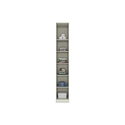 Módulo de Quarto Casal Guarda Roupa c/ 1 Porta MC01 Seletto Areia - Henn