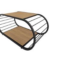 Mesa Centro Sala LI039 Freijó/Preto Fosco - Kappesberg - 3