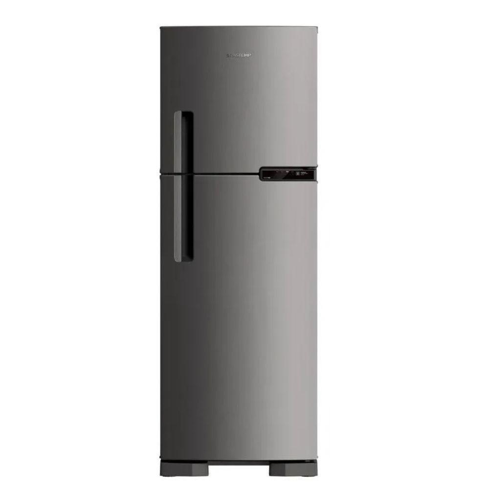 Refrigerador Brastemp Frost Free 2 Portas BRM44HKANA 375L Inox 220V - 1