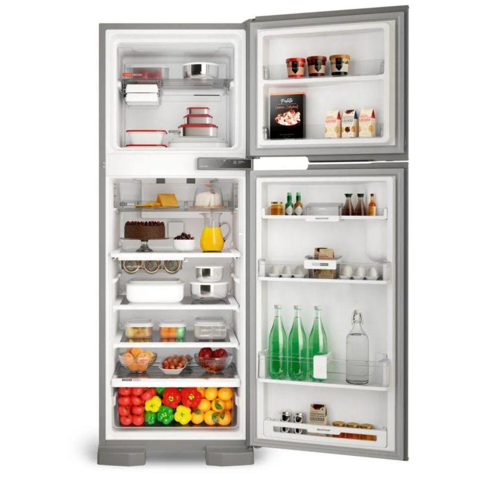 Refrigerador Brastemp Frost Free 2 Portas BRM44HKANA 375L Inox 220V - 5