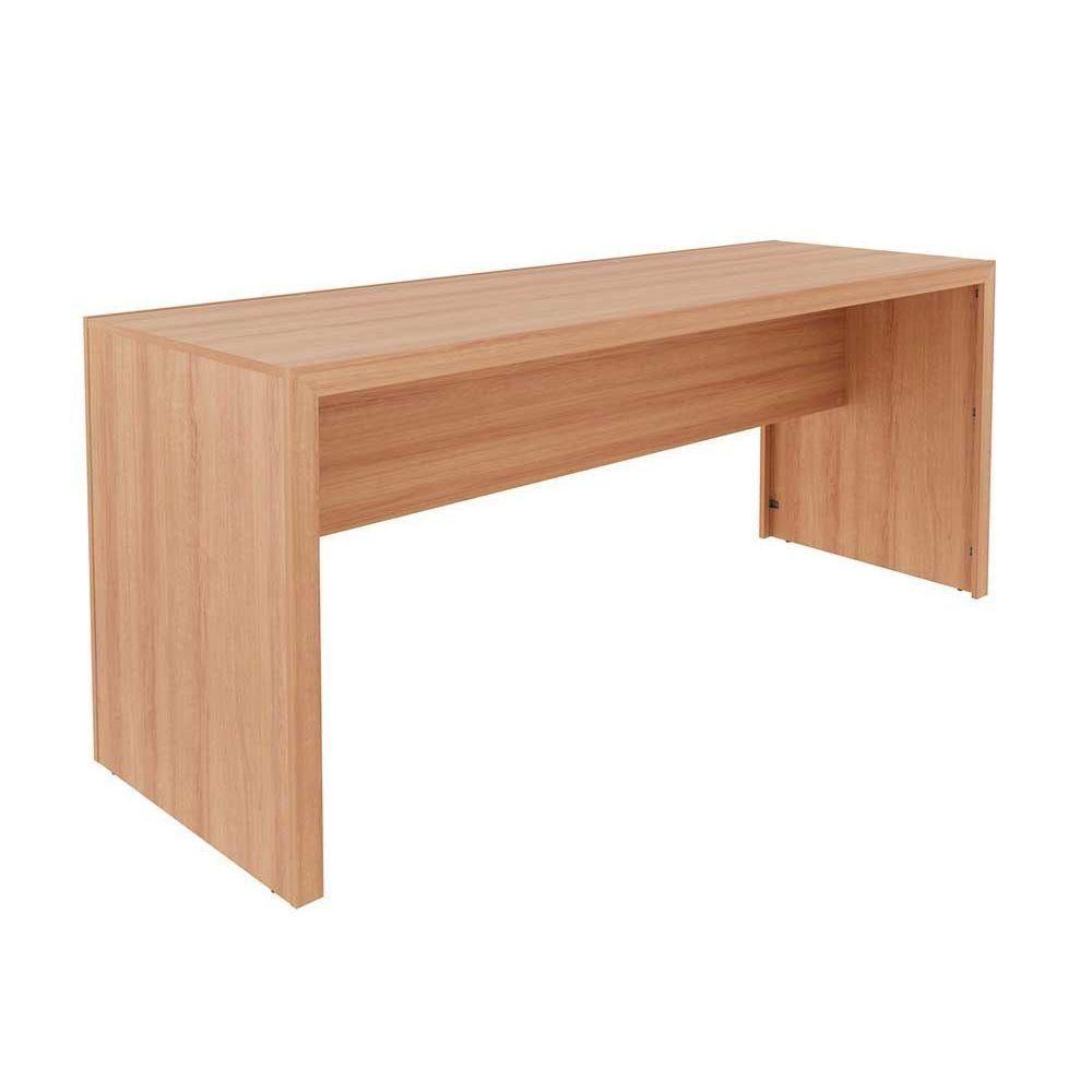 Mesa de Escritório ME4185 180cm Amêndoa - Tecno Mobili - 3