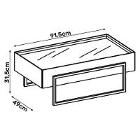 Mesa Centro Sala Pilar Bali - DJ Móveis - 10