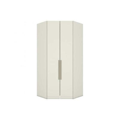 Modulado de Quarto Closet de Canto Oblíquo MC05 Seletto c/ 2 Portas e 3 Gavetas Areia - Henn