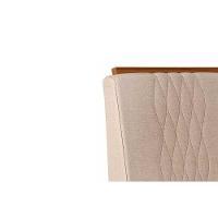 Sala de Jantar Completa Hera c/ Tampo Madeirado c/ Vidro 120x90cm e 4 Cadeiras Lia Freijo/Linho Neve - DJ Móveis - 2