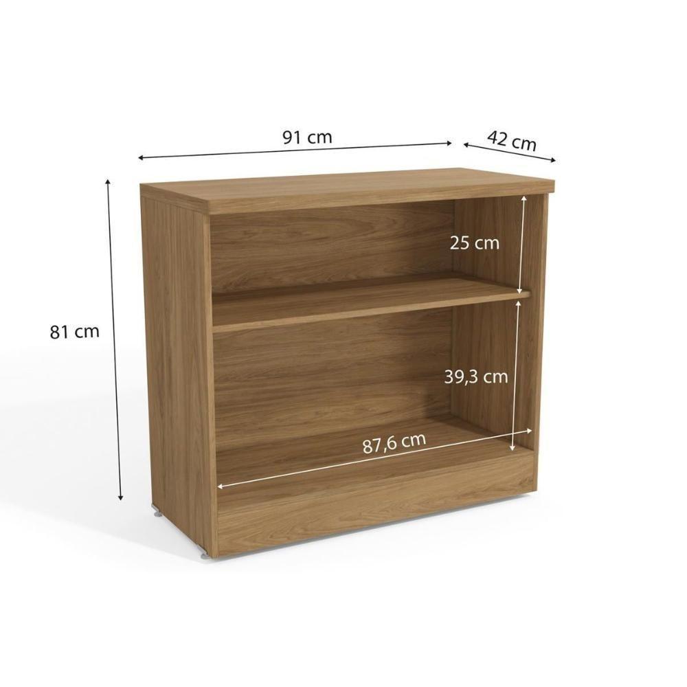 Escritório Completo Versátil 2 Peças (1 Escrivaninha, 1 Balcão) Itapua - Kappesberg - 4