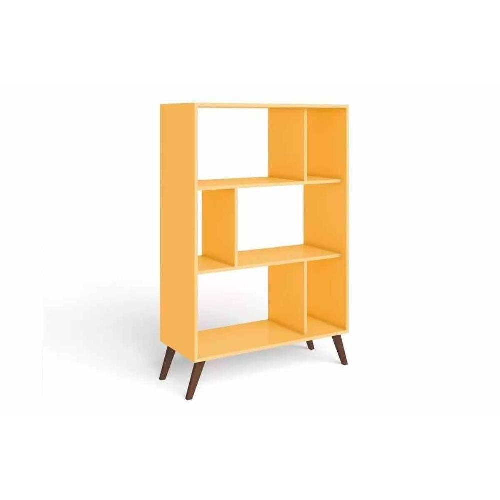 Estante p/Sala RT3015 c/ 6 Nichos 81x124cm Mel - Movelbento - 3