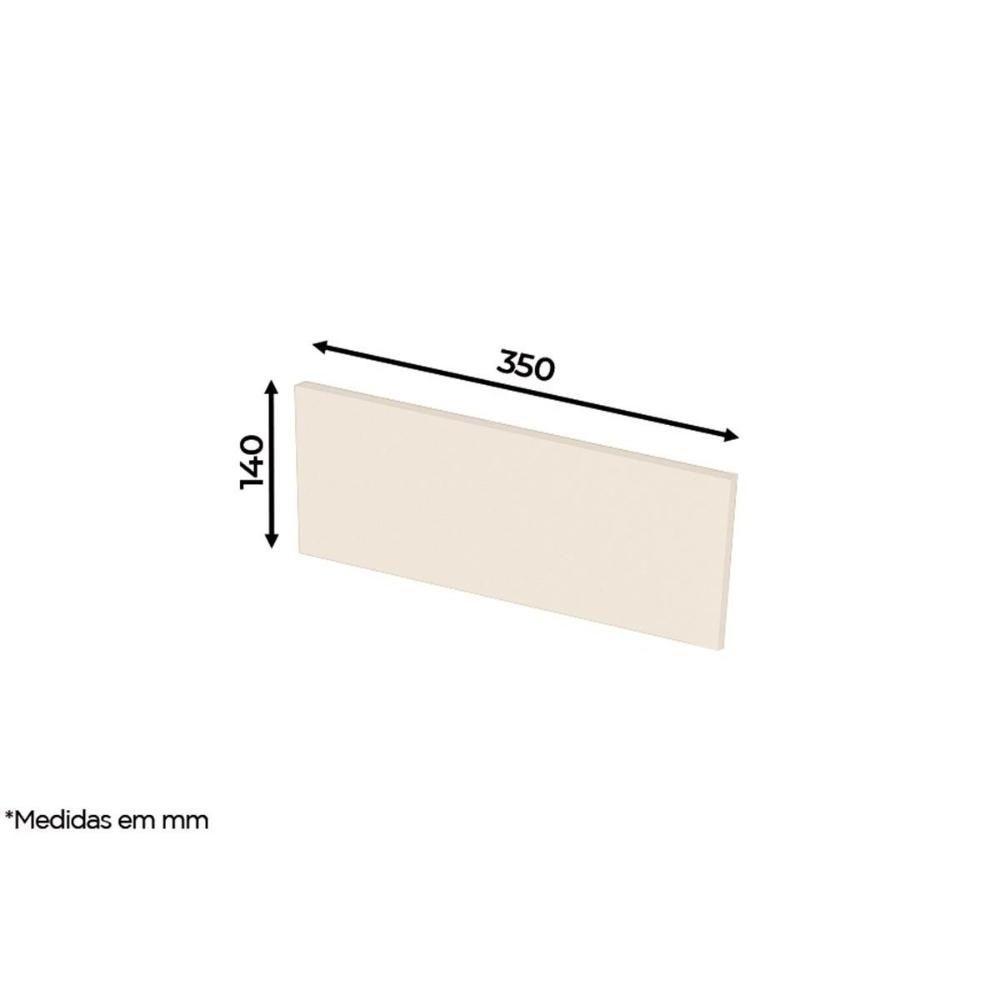 Multiuso de Cozinha Painel de Edição p/ Fechamento Rodapé 35x14x1,5cm Duna - Henn - 2