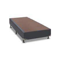 Cama Box Base Solteiro- 0,69x1,88x0,23 Americana Courano Gray (Solteiro- 0,69x1,88x0,23) - Ortobom - 1
