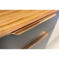 Kit de Cozinha Compacta Moscato 4 Portas e 1 Gaveta 197x101cm Amendoa/Branco - Ronipa