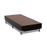 Cama Box Base Solteirao- 1,08x1,98x0,23 Americana Courano Nero Black (Solteirao- 1,08x1,98x0,23) - Ortobom - 1