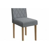 Cadeira Sala de Jantar 2CAD153EA Kit 6 Un Eucalipto/Cinza Mesclado A031 - Kappesberg - 3