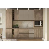 Nicho de Cozinha Modulado Toalheiro Maxxi G740 15cm Canela - Kappesberg - 2