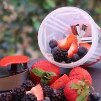 Mini Liquidificador Copo Misturador Portatil Manual Mixer Shake Coqueteleira Squeeze Suco De Fruta Suplementos Academia