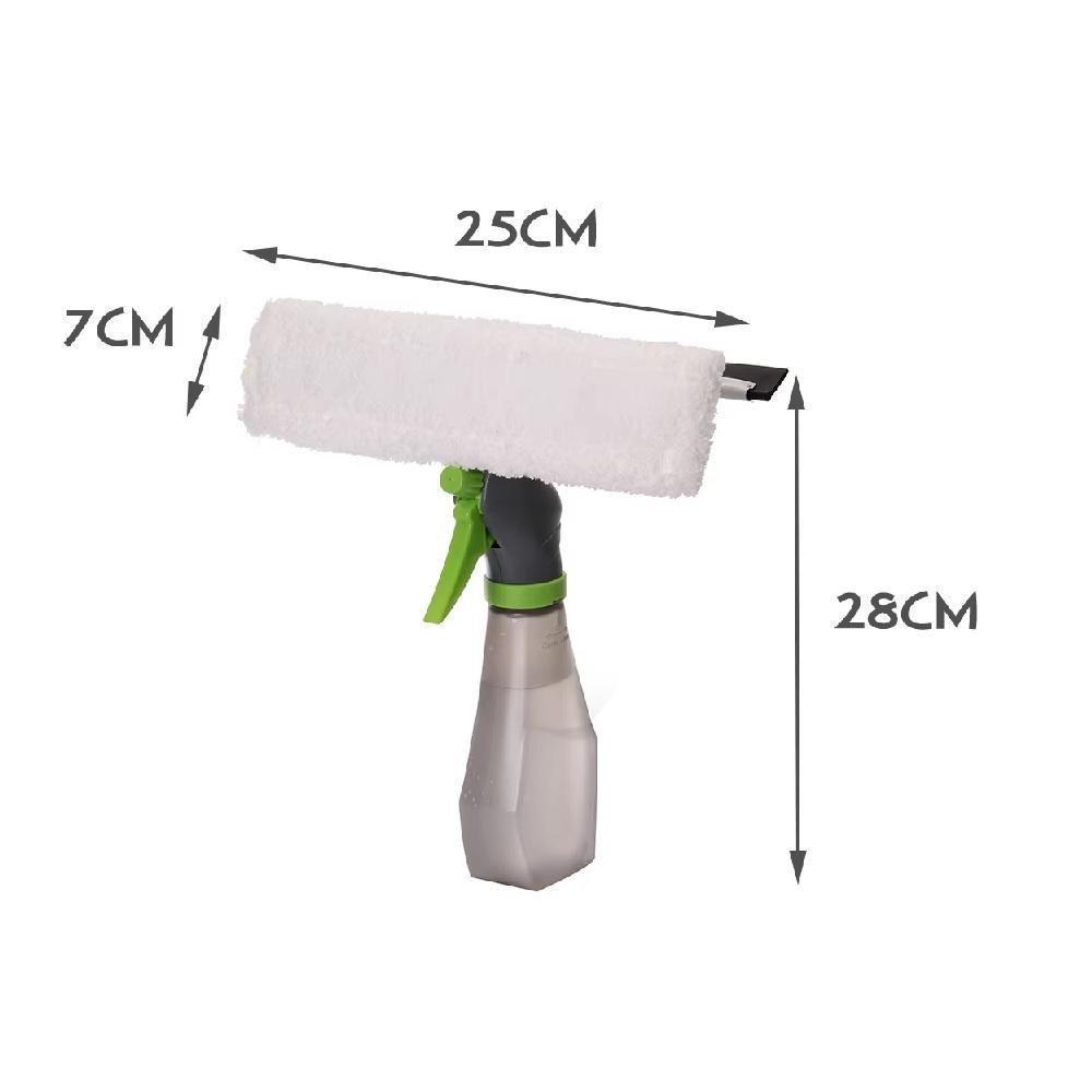 Rodo Mop Spray Com Reservatorio Limpa Vidro Janela Box Borrifador 3 Em 1 Kit Completo - 7