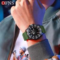 Relógio à Prova D\'água Clássico E Elegante Com Calendário Duplo E Luz Noturna Verde - 3