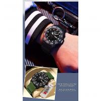 Relógio à Prova D\'água Clássico E Elegante Com Calendário Duplo E Luz Noturna Preto - 2