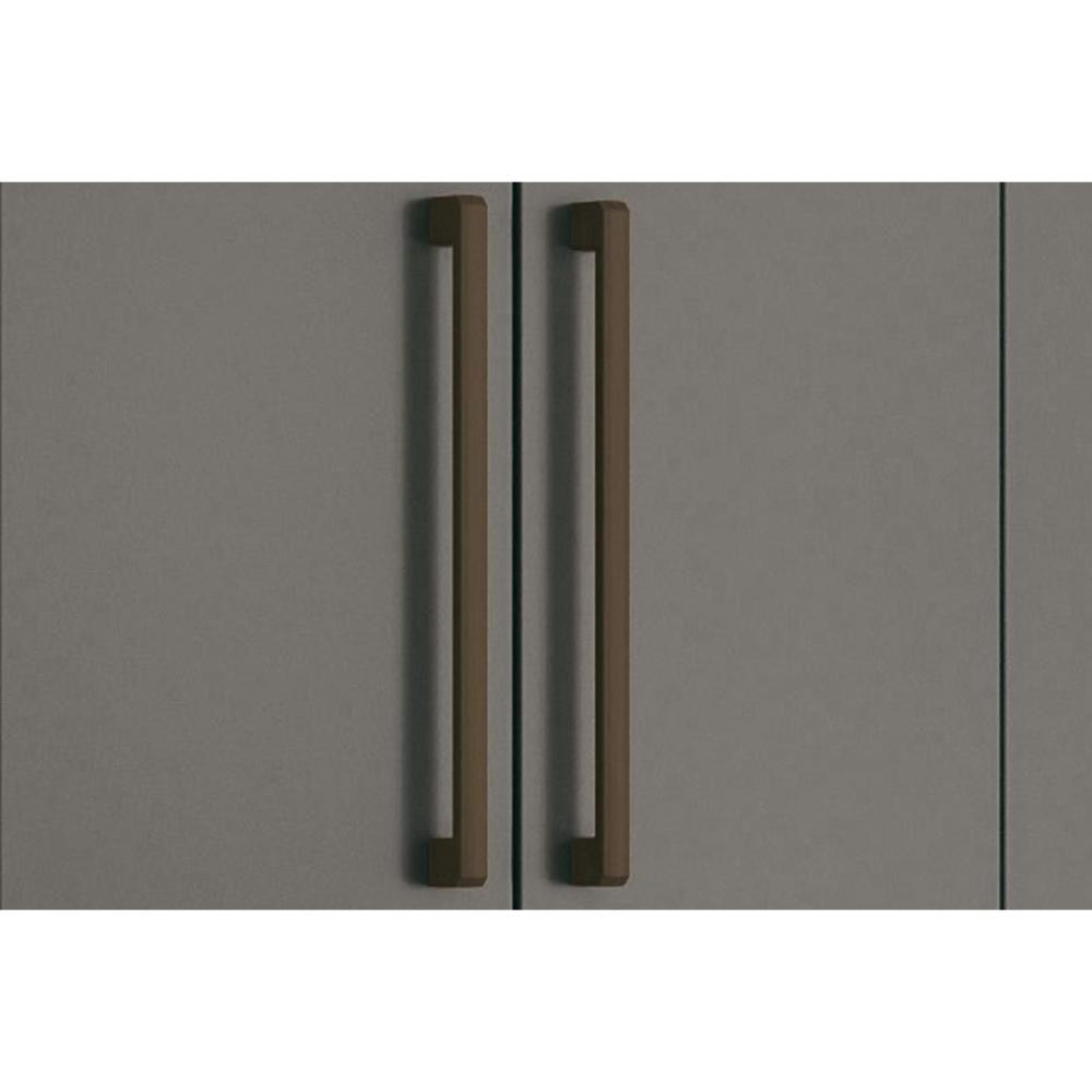 Guarda Roupa Casal 8 Portas e 6 Gavetas 8.6 Master Jatoba/Grafitte - Santos Andirá - 3