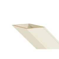 Sala de Jantar Completa Amora Tampo Madeirado c/ Vidro 90x170cm e 6 Cadeiras 2CAD150 Freijo/Off White/Vidro Off White - Eucalipto/V - Kappesberg - 3