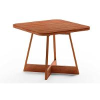 Sala de Jantar Completa Átria 1593 Aço c/ Tampo Madeirado 90x90cm e 4 Cadeiras Duo Preto/Nogal - Preto/Grafite - Preto - Carraro - 7