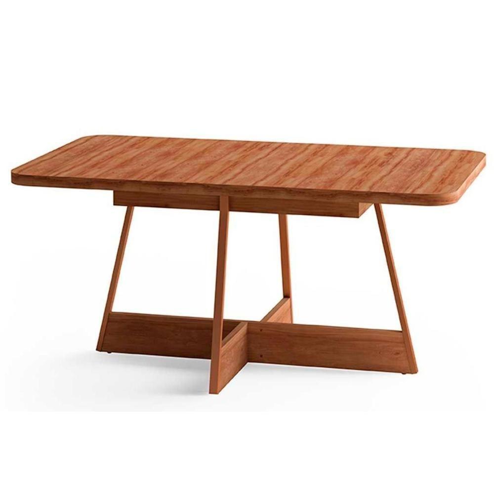 Sala de Jantar Completa Átria 1592 Aço c/ Tampo Madeirado 160x90cm e 6 Cadeiras Neo Rose/Freijo/Nogal - Rose/Areia - Caramelo - Carraro - 9