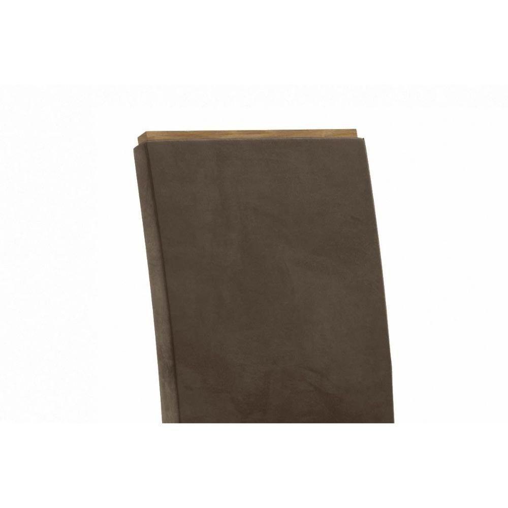 Sala de Jantar Completa Lótus Tampo Madeirado c/ Vidro 105x105cm e 4 Cadeiras 2CAD142 Nogueira/Off White/Vidro Off White - Veludo Ma - Kappesberg - 5