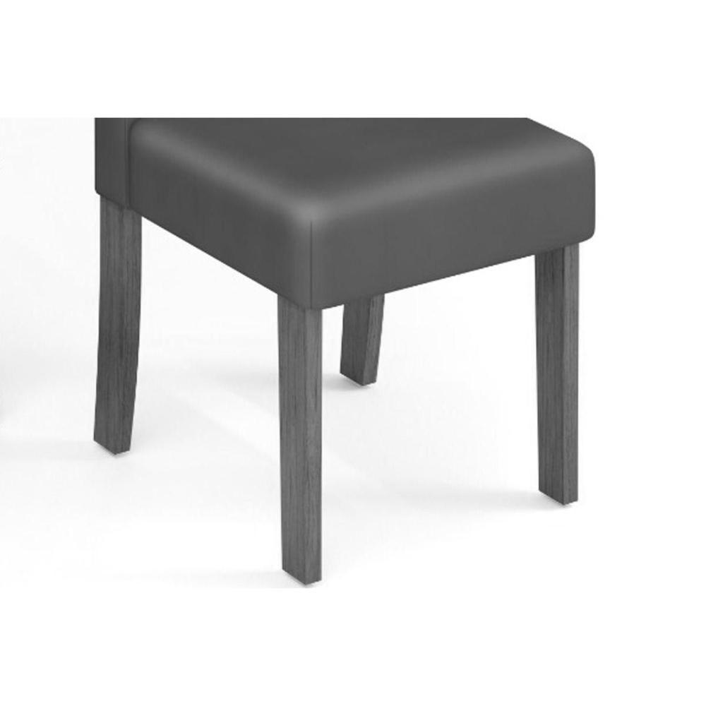 Sala de Jantar Completa Italia Tampo Madeirado c/ Vidro Curvo 170x90cm e 4 Cadeiras Zoe Freijo/Off White - Suede Creme - DJ Móveis - 10