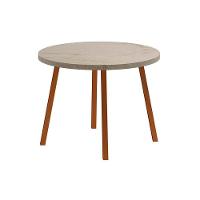 Sala de Jantar Completa Stellar 1599 Aço c/ Tampo Madeirado 100cm e 4 Cadeiras Hug Rose/Petra - Rose/Areia -  Caramelo - Carraro - 7