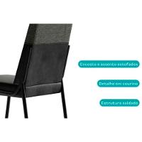 Sala de Jantar Completa Ariel Menor 1602 Tampo Madeirado c/ Vidro 120x80cm e 4 Cadeiras Hug Rose/Off White - Rose/Areia - Caramelo - Carraro - 6