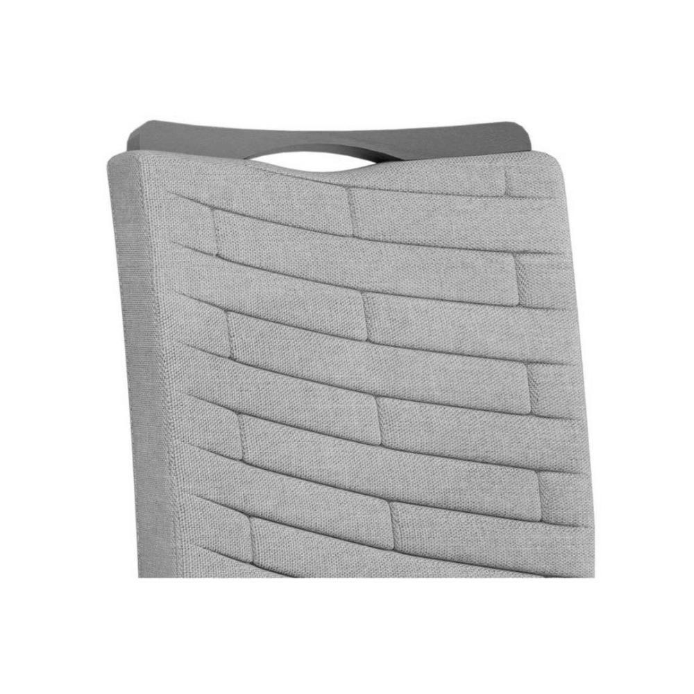 Sala de Jantar Completa Italia Tampo Madeirado c/ Vidro 120x90cm e 4 Cadeiras Julia Cedro/Off White - Linho Neve - DJ Móveis - 7