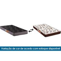 Colchão Solteiro Espuma D20 Pérola Grey (88x188x14) - Polar