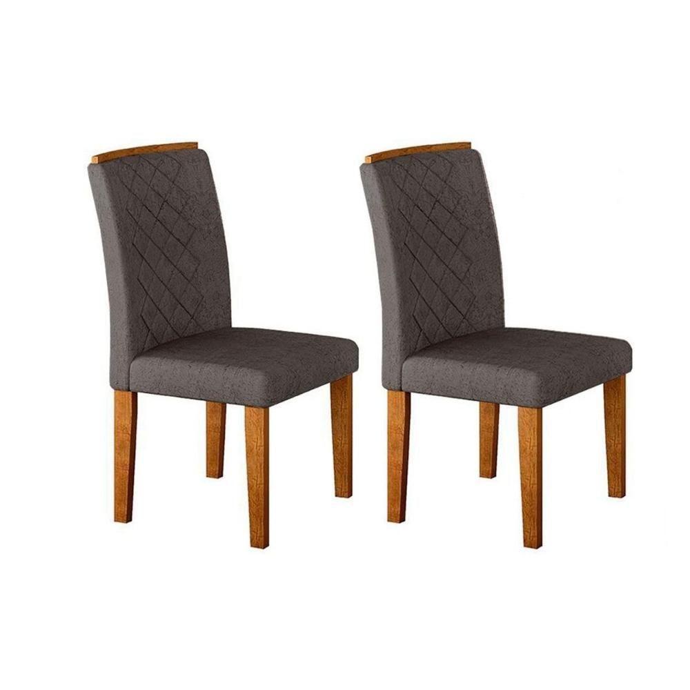 Sala de Jantar Completa Berlim c/ Tampo Madeirado c/ Vidro Canto Curvo 120x80cm e 4 Cadeiras Jade Imbuia/Off White - Linho Grafite - Rufato - 7