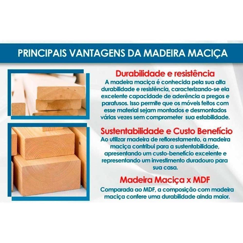 Sala de Jantar Completa Luna c/ Tampo Madeirado c/ Vidro Canto Curvo 90x90cm e 4 cadeiras Jade Imbuia/Off White - Suede Creme - Rufato - 5