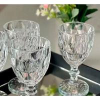 Jogo 6 Taças Vidro Cristal 235ml - 3