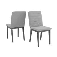 Sala de Jantar Completa Ryze Tampo Madeirado c/ Vidro Curvo 180x100cm e 6 Cadeiras Sofia Cedro/Off White - Ipe/Linho Neve - DJ Móveis