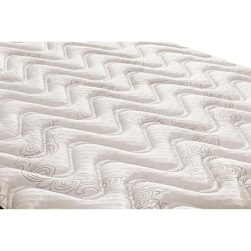 Conjunto Box Baú Solteiro: Colchão Espuma Paropas D28 / Anatômico Orthomedic Gold Plus Rústico Clean + Base CRC Suede Clean (88x188) - 7