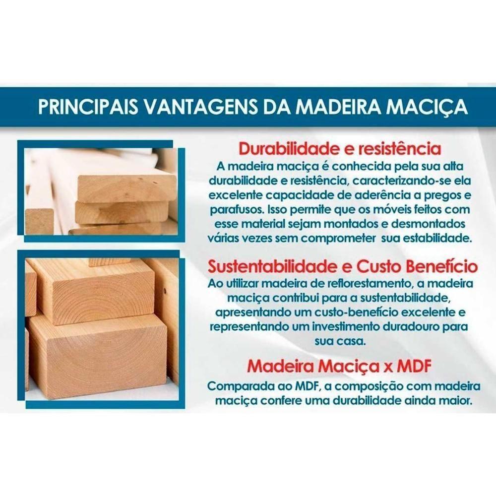 Sala de Jantar Completa Luna c/ Tampo Madeirado c/ Vidro Canto Curvo 120x80cm e 4 cadeiras Jade Imbuia/Off White - Suede Grafite - Rufato - 6