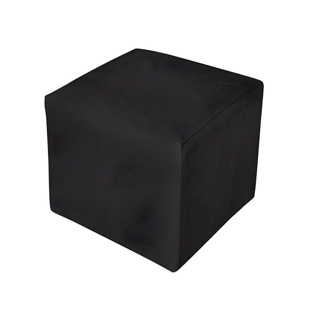 Poltrona Amamentação Cadeira Reforçada Balanço Puff Suede Cor:preto - 5