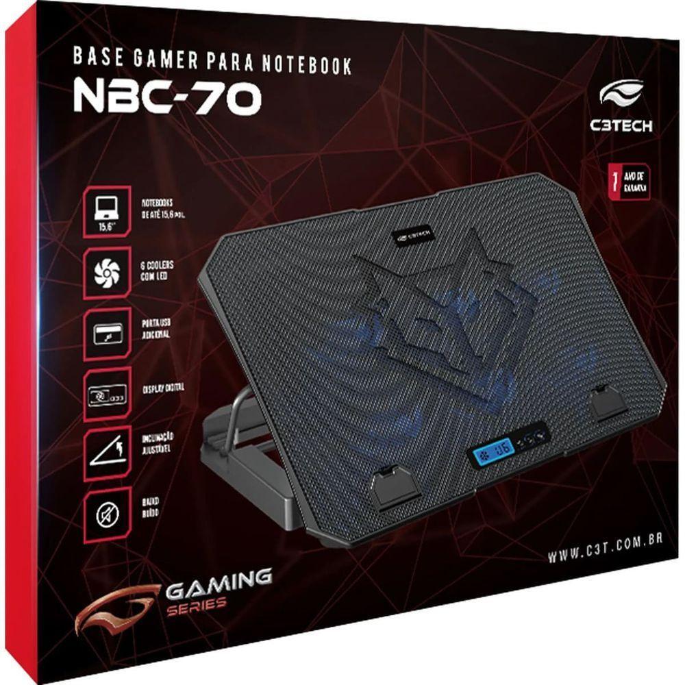 Suporte Para Notebook Nbc-70bk C3tech - 2