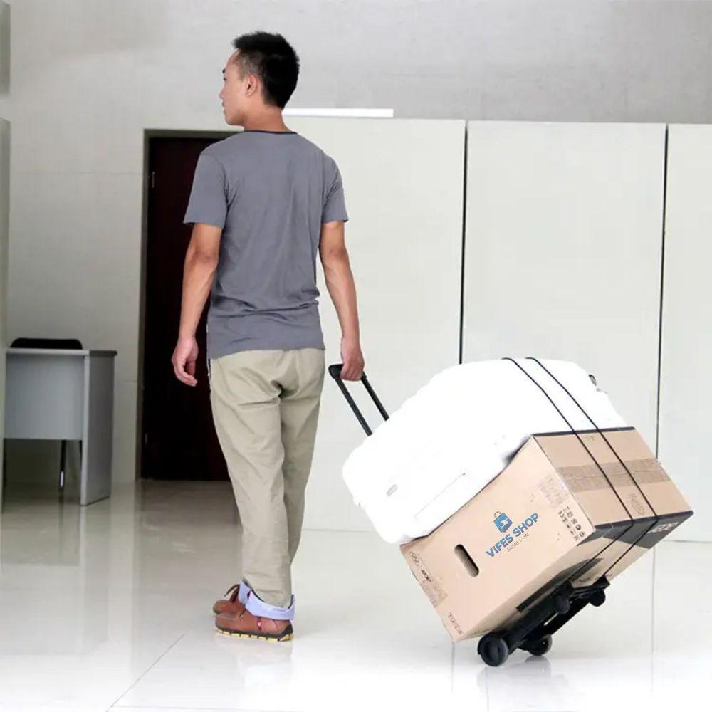 Carrinho De Carga Dobrável 2 Rodas Prático E Resistente - 2