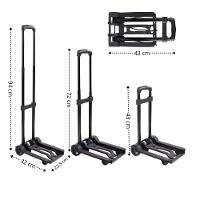 Carrinho De Carga Dobrável 2 Rodas Prático E Resistente