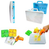 Kit Ferramenta Infantil Com Parafusadeira 106 Peças - 9