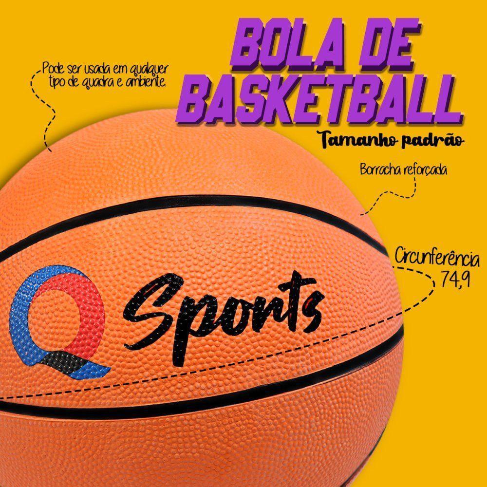 Bola De Basquete Tamanho Padrão Oficial Nº7 Resistente - 6