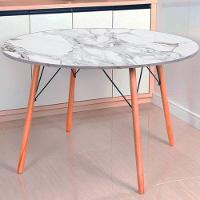 Mesa De Jantar Redonda Eames Eiffel 120cm - Estilo Granito - 2