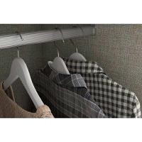 Modulado de Quarto Seletto 6 Peças (1 Ponte + 1 Closet + 2 G Roupas + 2 Complementos) QMH06 Areia - Henn