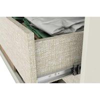 Modulado de Quarto Seletto 6 Peças (1 Ponte + 1 Closet + 2 G Roupas + 2 Complementos) QMH06 Areia - Henn - 5