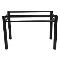 Base Retangular Para Mesa Jantar Preto 1.20mt Refcv01 - 2